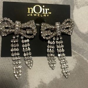 Rhinestone post earrings